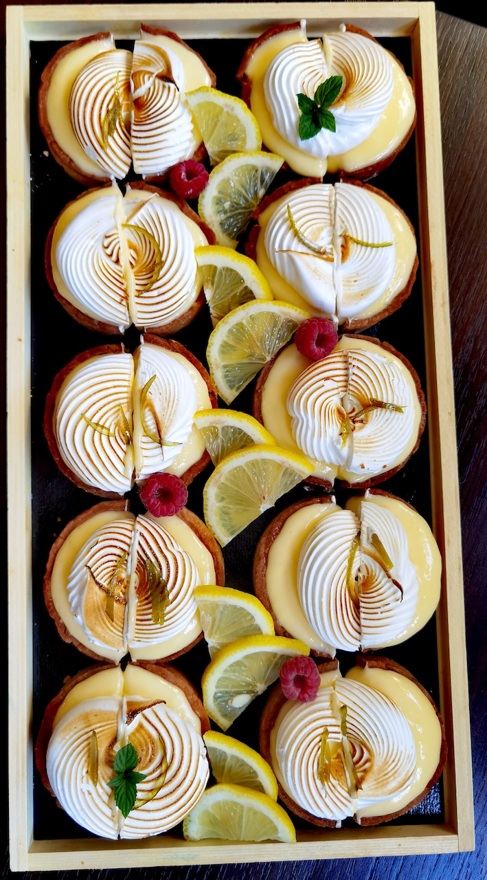 Solstice - Tartelettes citron meringuées